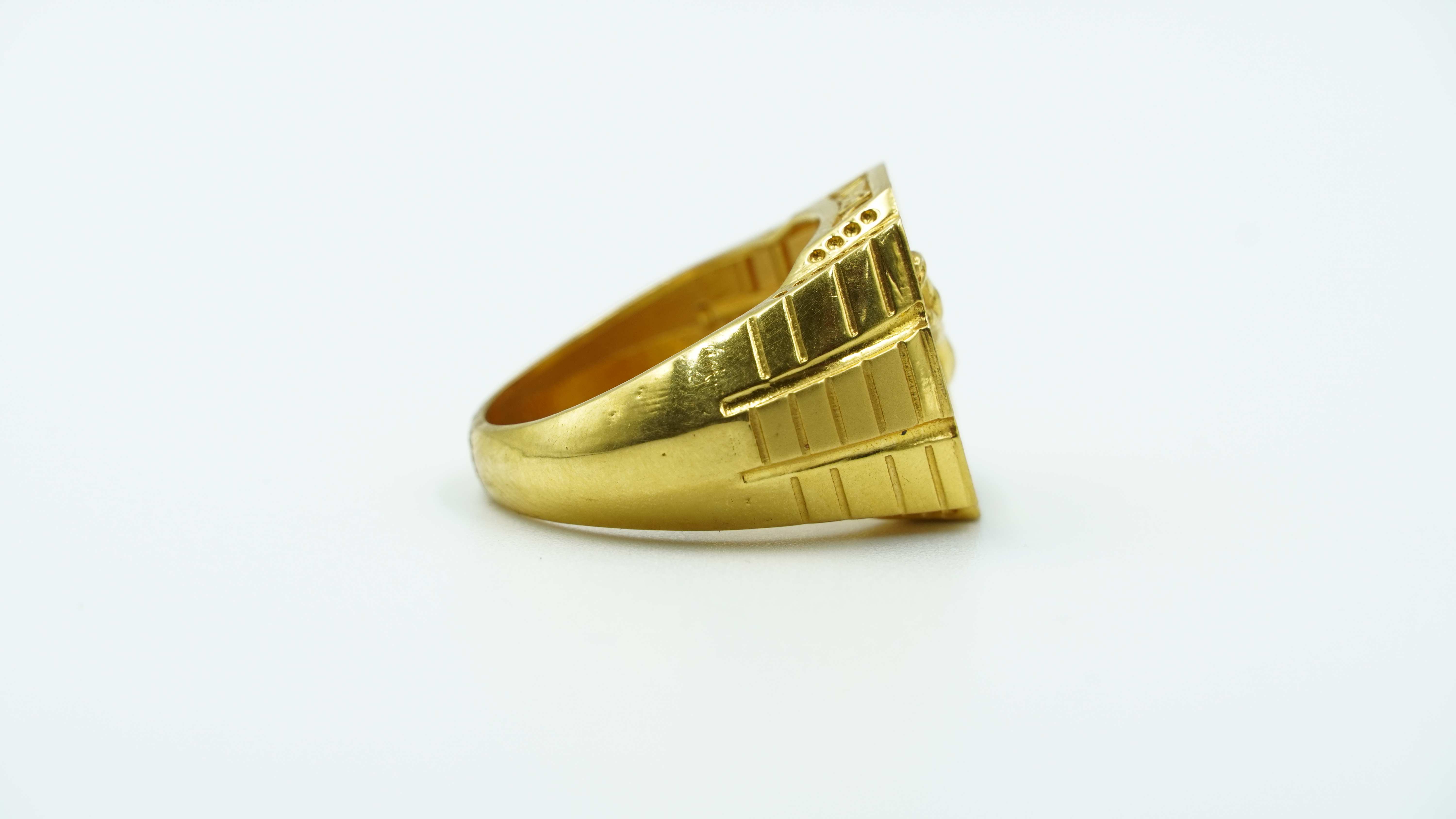 Jaguar gold Ring 3 