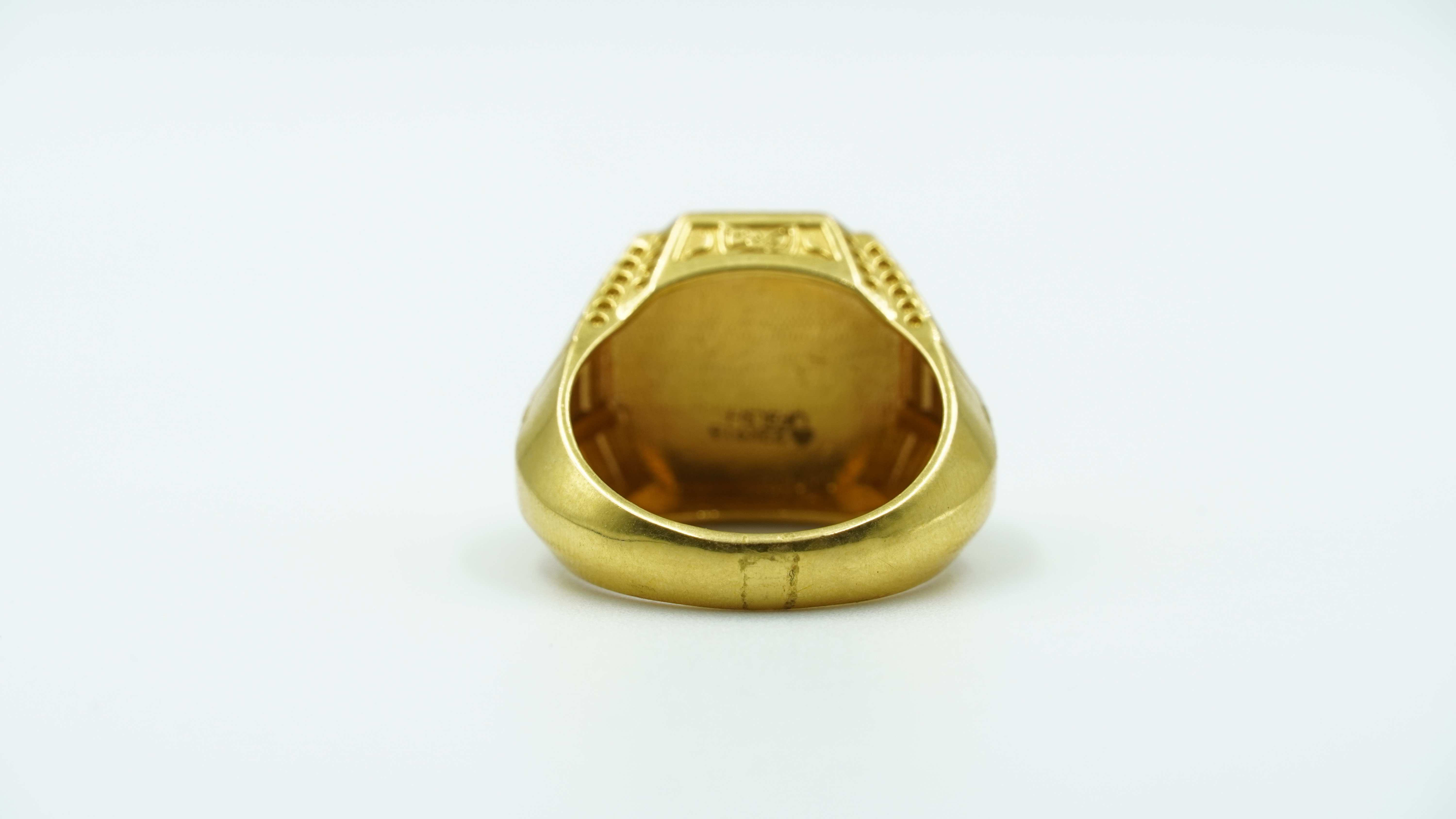 Jaguar gold Ring 4 