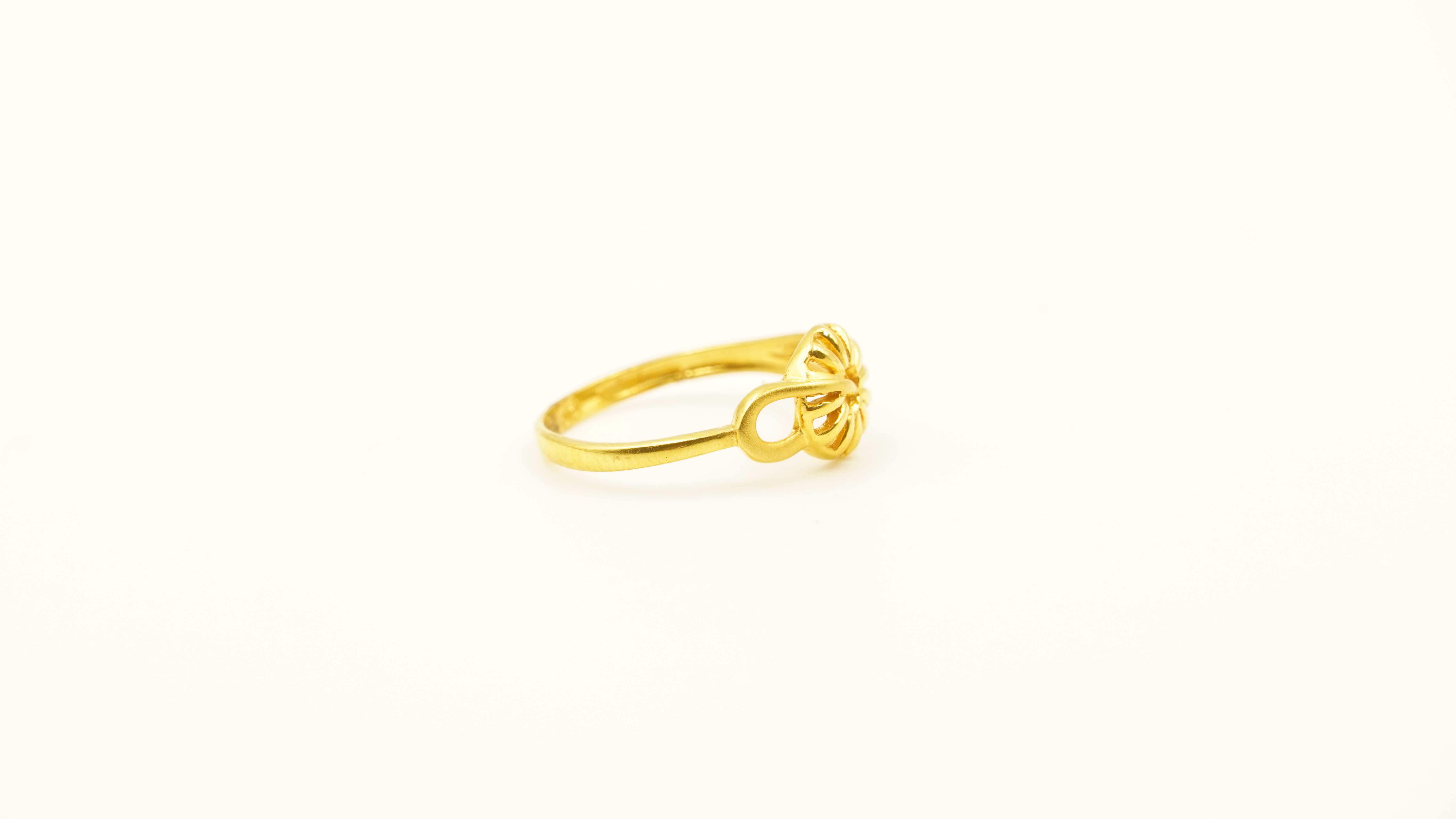 Swarnika Ladies Gold Ring 2 